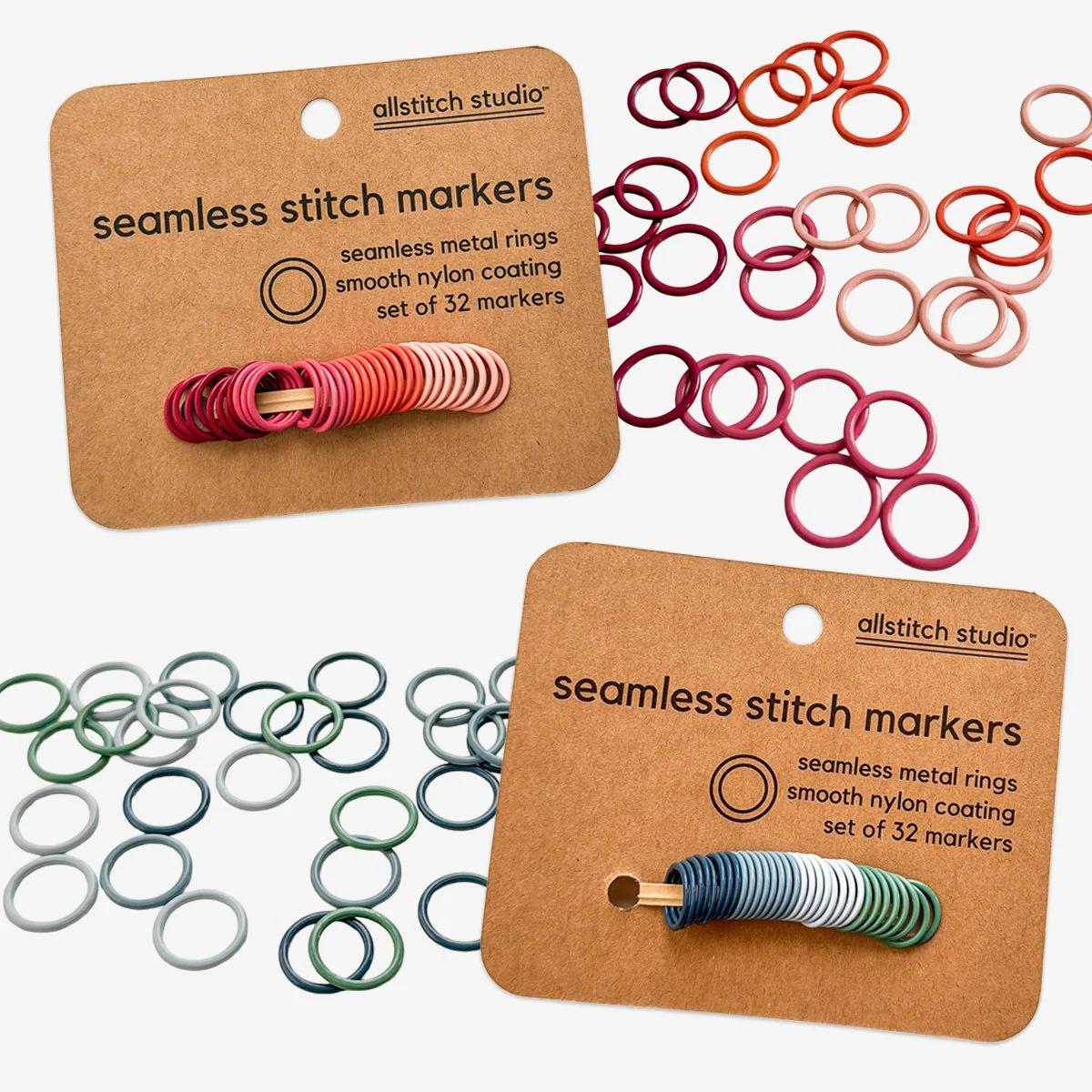 Large Stitch Marker Rings