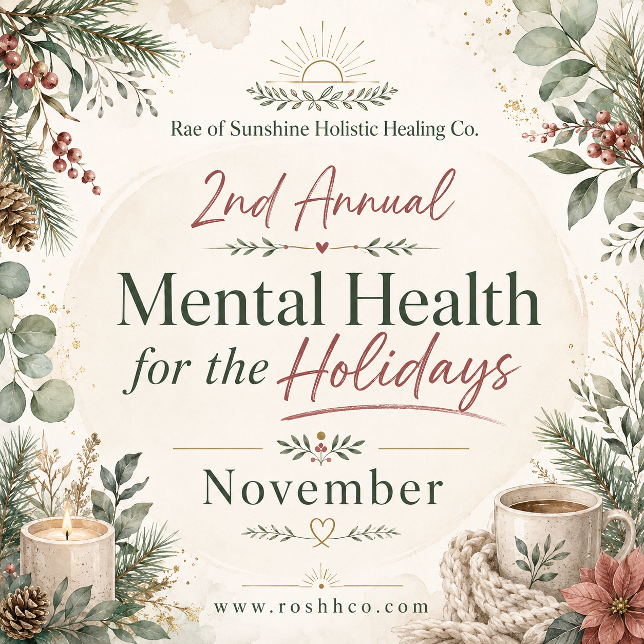 2nd annual Mental Health for the Holidays