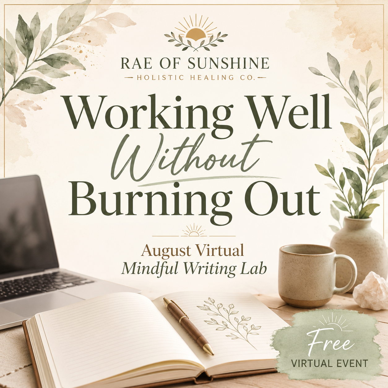 Working Well without Burning Out