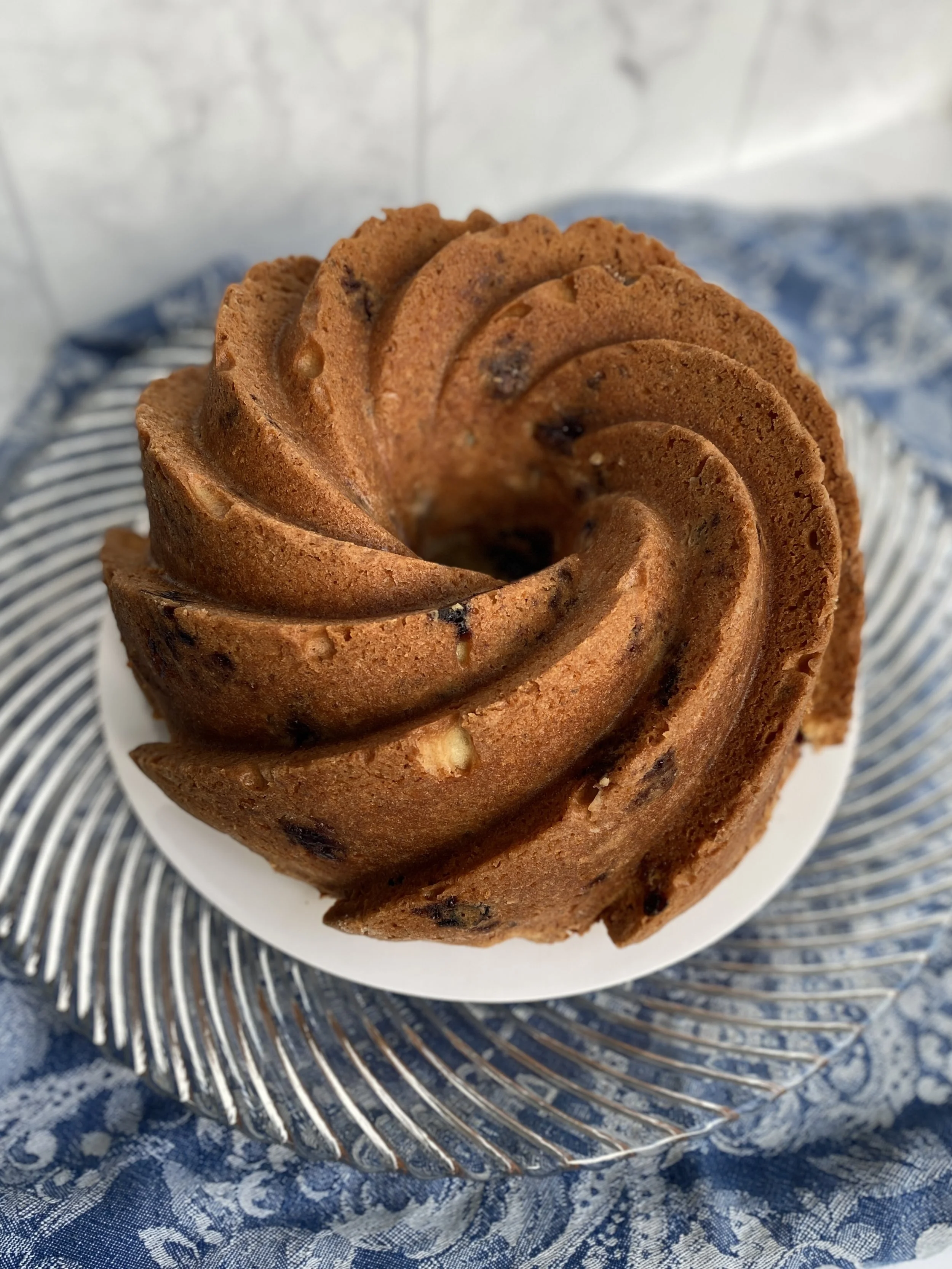 blueberry Bundt cake