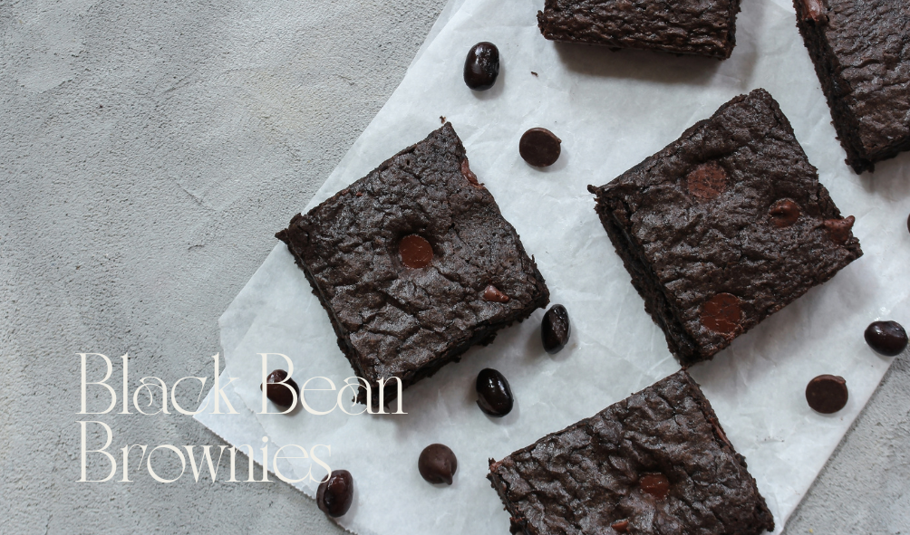 Fudgy Black Bean Brownie Bites