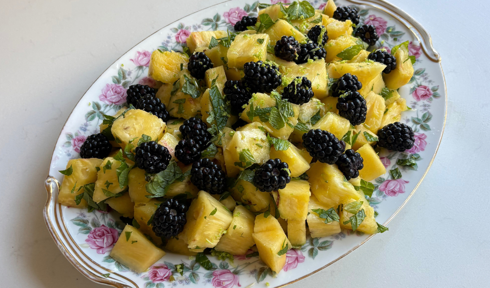 The Perfect Zesty Spring Fruit Salad