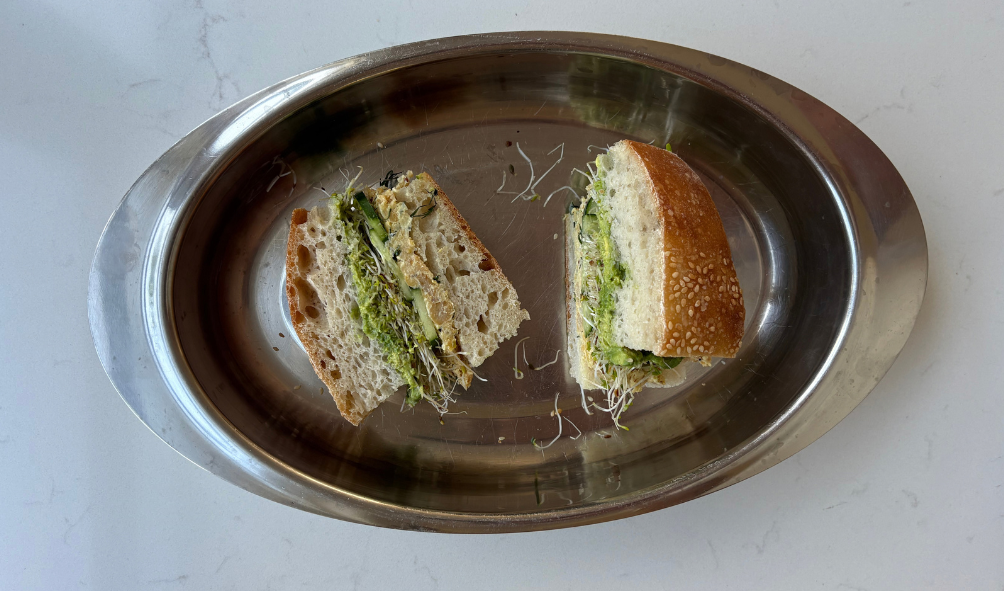Chickpea Smash Sandwich