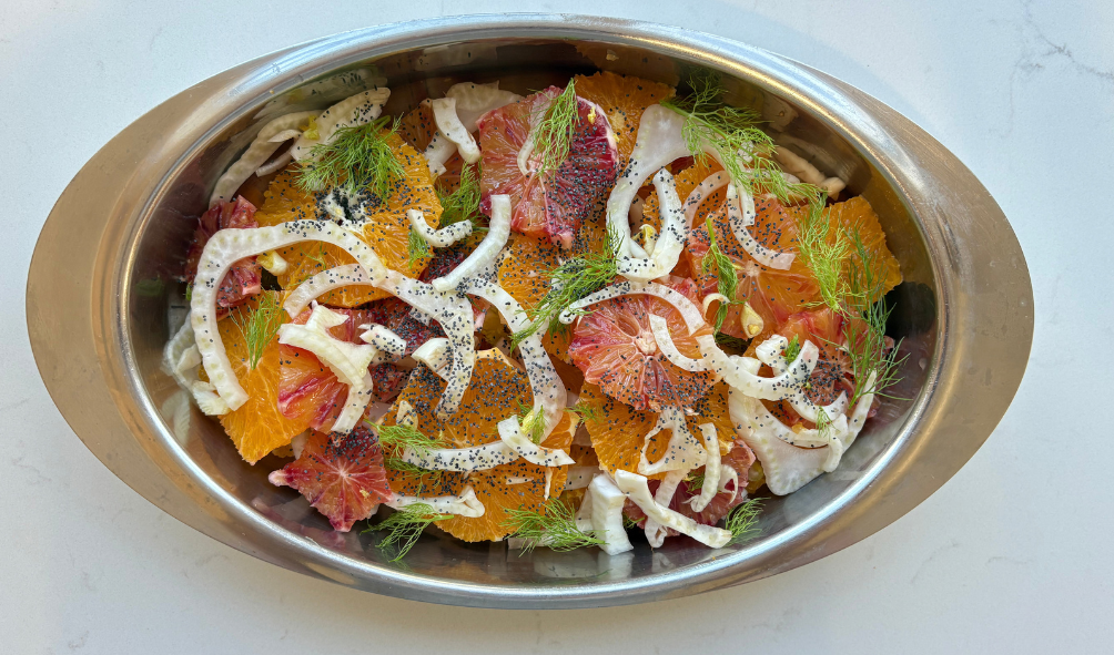 Fennel, Orange and Poppyseed Salad