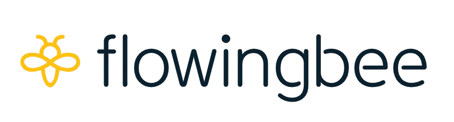 Flowing Bee Logo