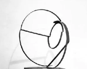 Taro 9 Tamara Rojo & Steven McRae, Chroma, (2016) | 52 X 52 X 57 cm | Hierro y madera