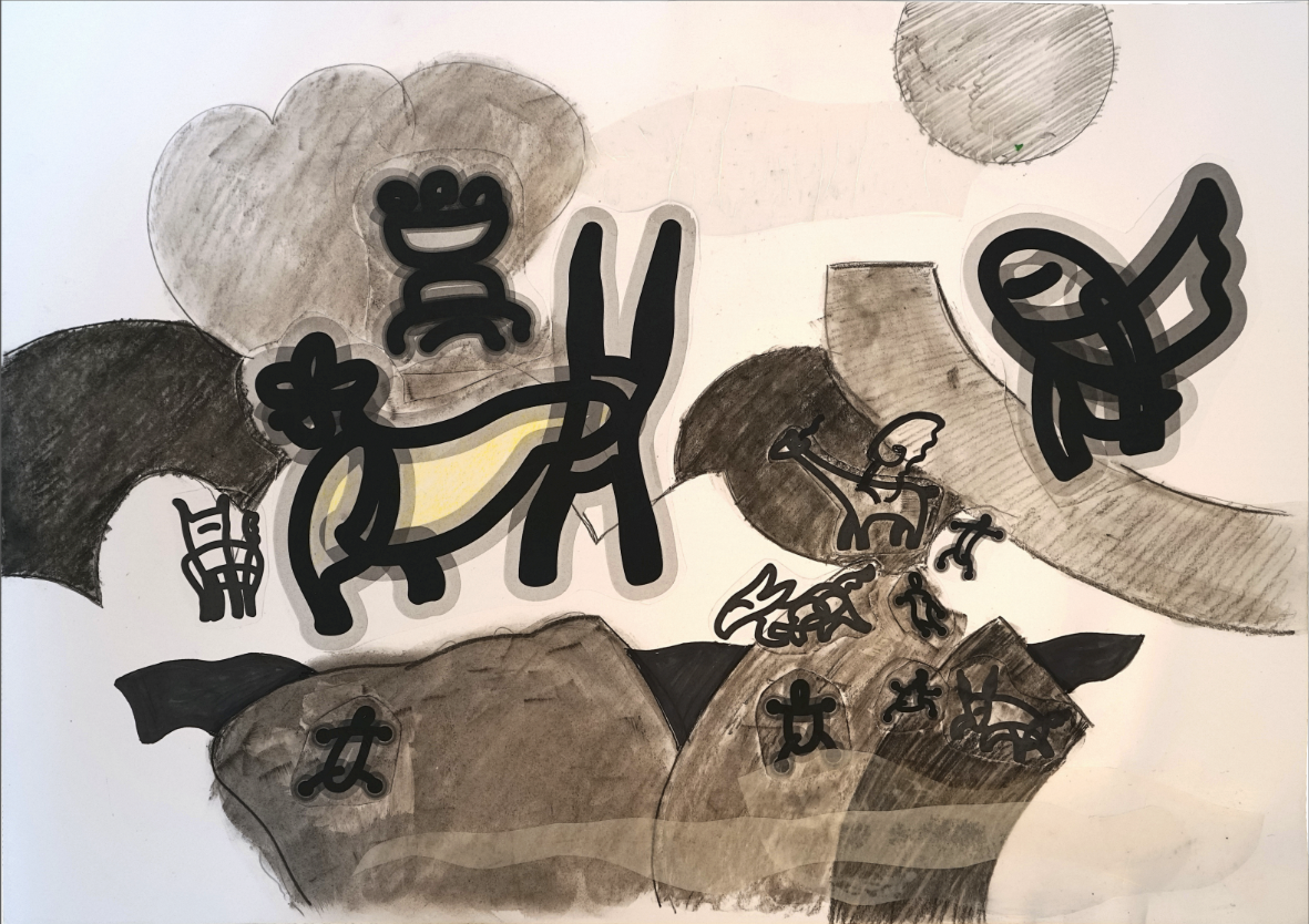 Episodio I, Escena I : Floranta, Hora Prima (2024) | Impresión Giclée | 42, 20  x 59,40 cm