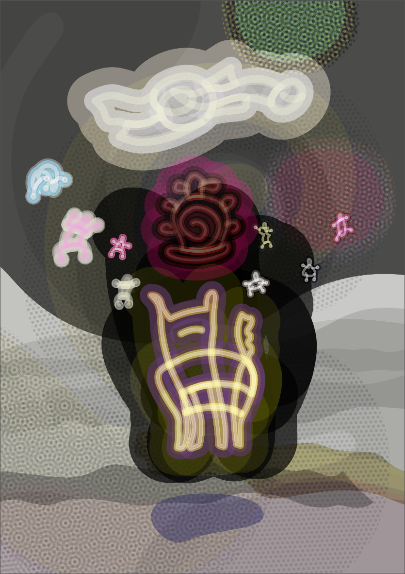 Episodio III, Estadio VII : Vespers (2024) | Impresión Giclée | 59,40 x 42, 20 cm