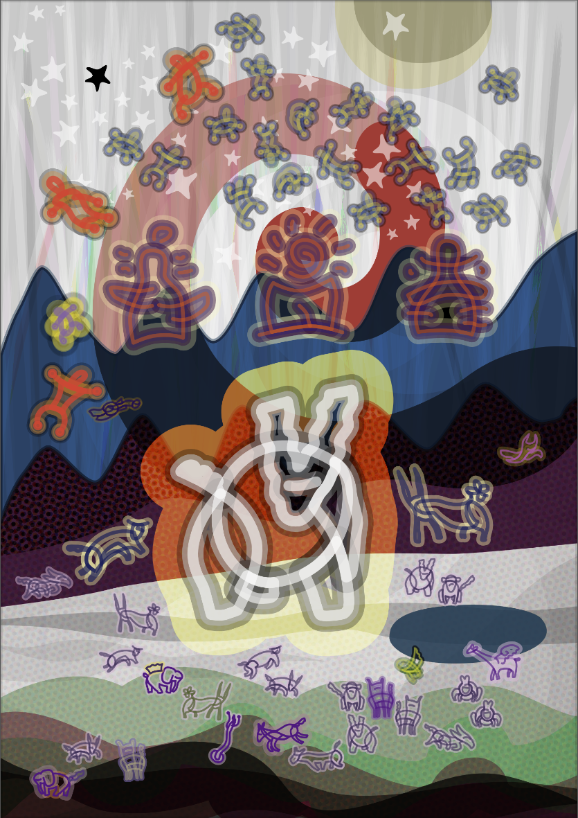 Episodio V, Escena IV : El Reino, Remembranza [I] (2024) | Impresión Giclée | 59,40 x 42, 20 cm