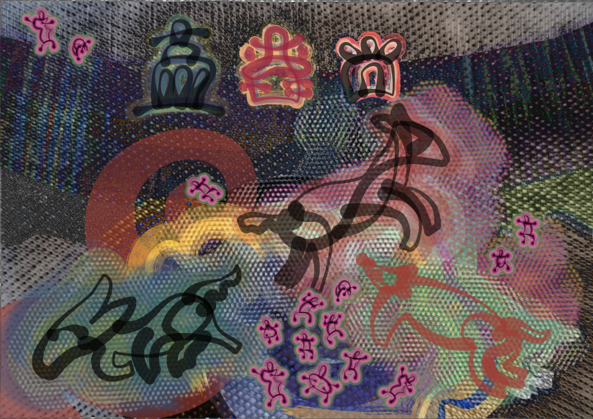 Episodio II, Escena V : Confesiones (2024) | Impresión Giclée | 42, 20  x 59,40 cm