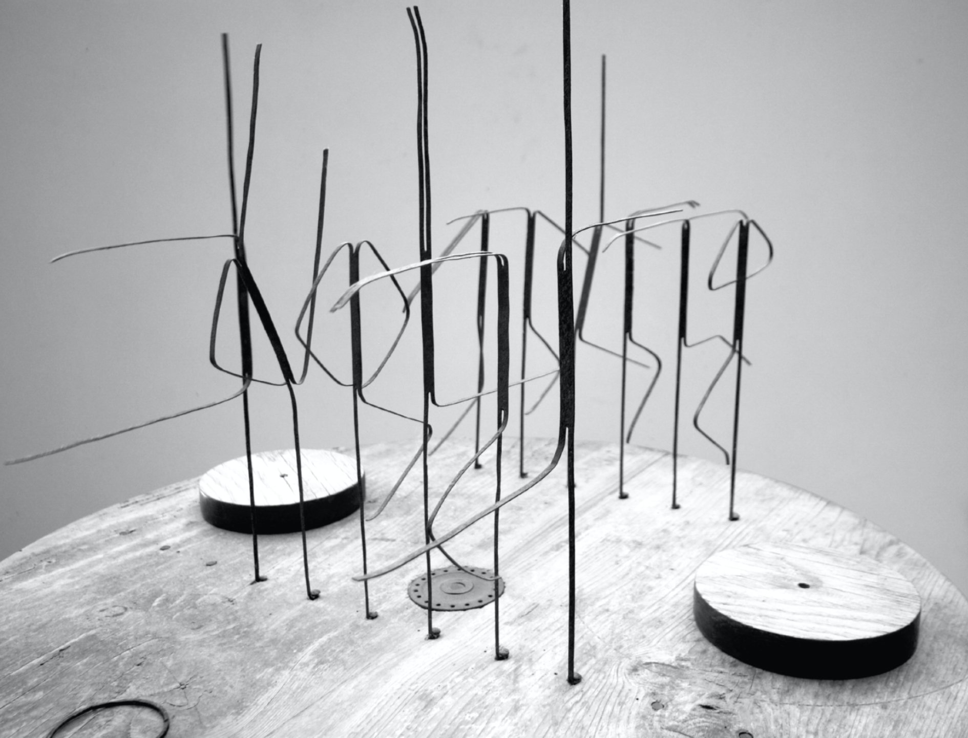 Taro 2, Tamara Rojo, Don Quixote (2016) | Hierro y madera | 54 x 54 x 43 cm