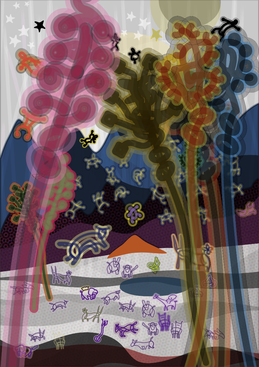 Episodio VIII, Escena III : Espera (La Otra) (2024) | Impresión Giclée | 59,40 x 42, 20 cm