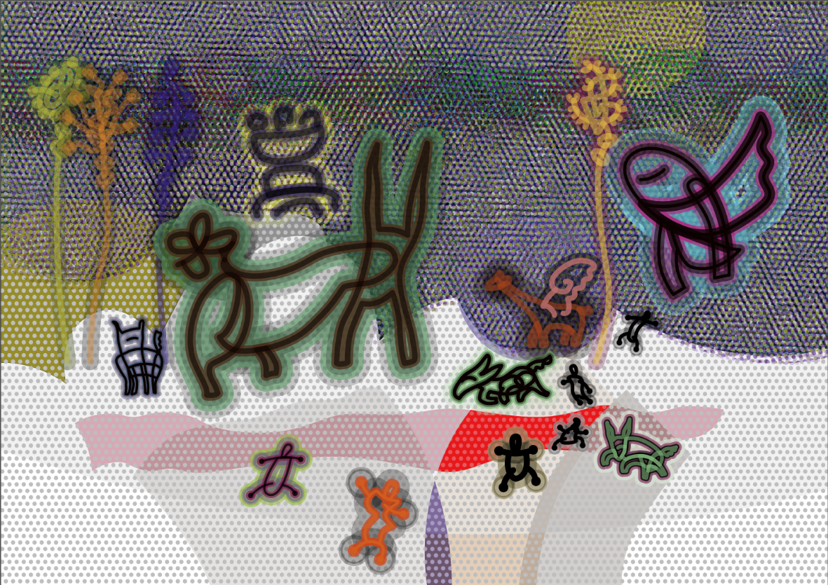 Episodio I, Escena III : Floranta, Laudes (2024) | Impresión Giclée | 42, 20  x 59,40 cm