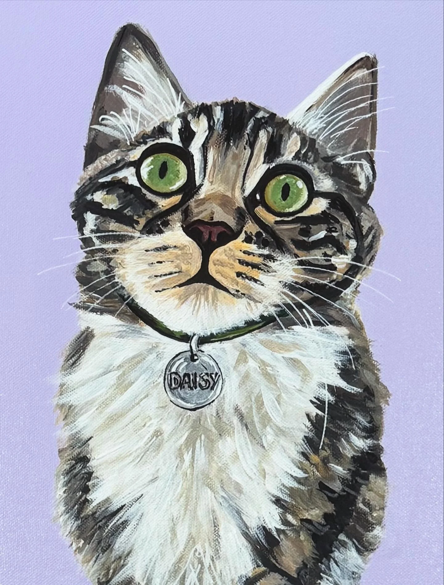 Little Daisy 🌼

Acrylic on canvas. 

For cat portraits you can order via 🔗 in bio. International shipping available 🌍

#cat #catportrait #catpainting #petportrait #petpainting #catart #catartist #cats_of_instagram #sydneycats #catlover #catinstagr