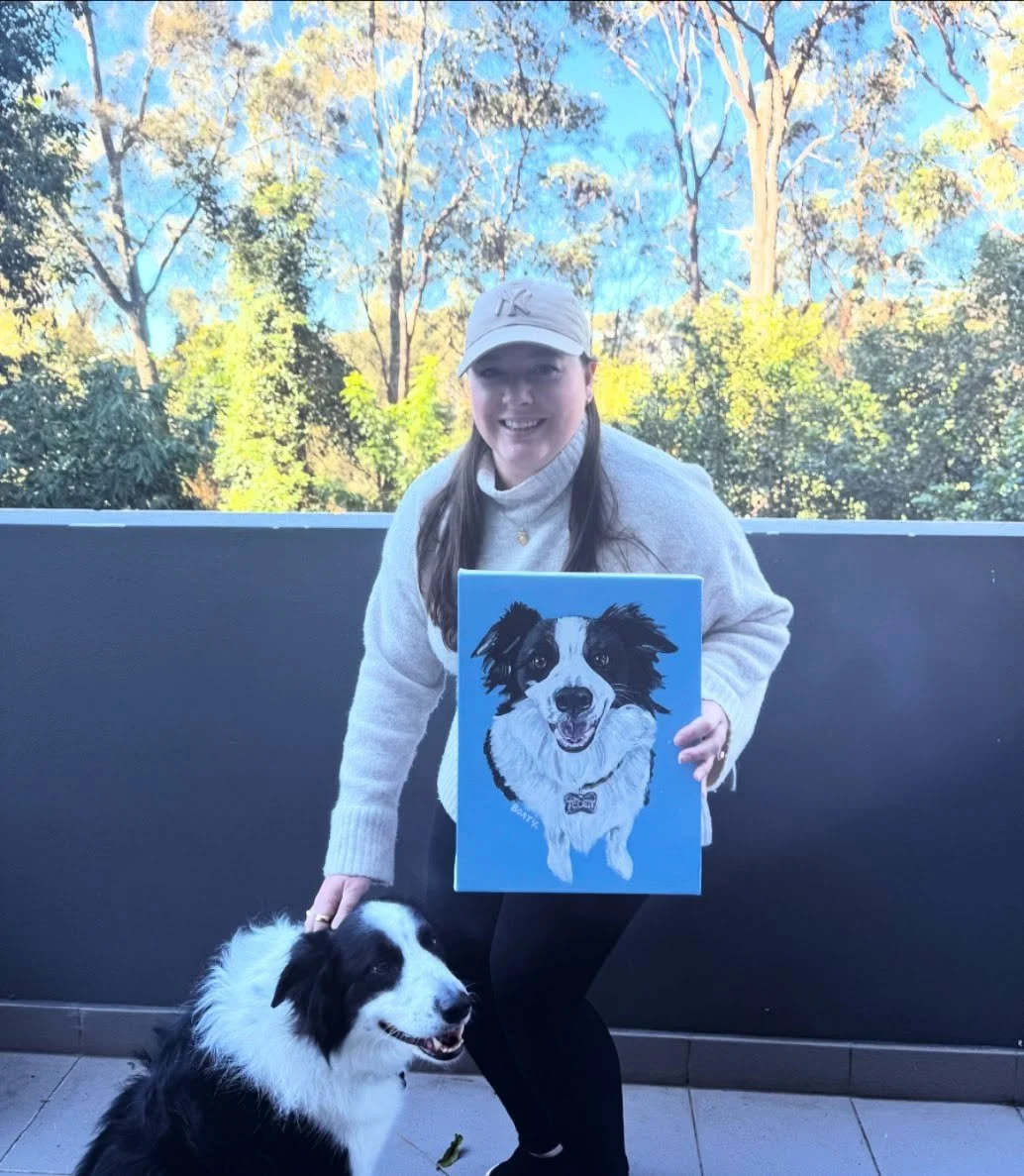 Here he is! 🙌

Teddy the border collie ~ acrylic on canvas. 

For hand-painted pet portraits, send me a DM, or visit the link in bio 💚 

#petportraits #dogportraits #dogpaintings #dogart #paintmydog #bordercollie #bordercollieportrait #bordercollie