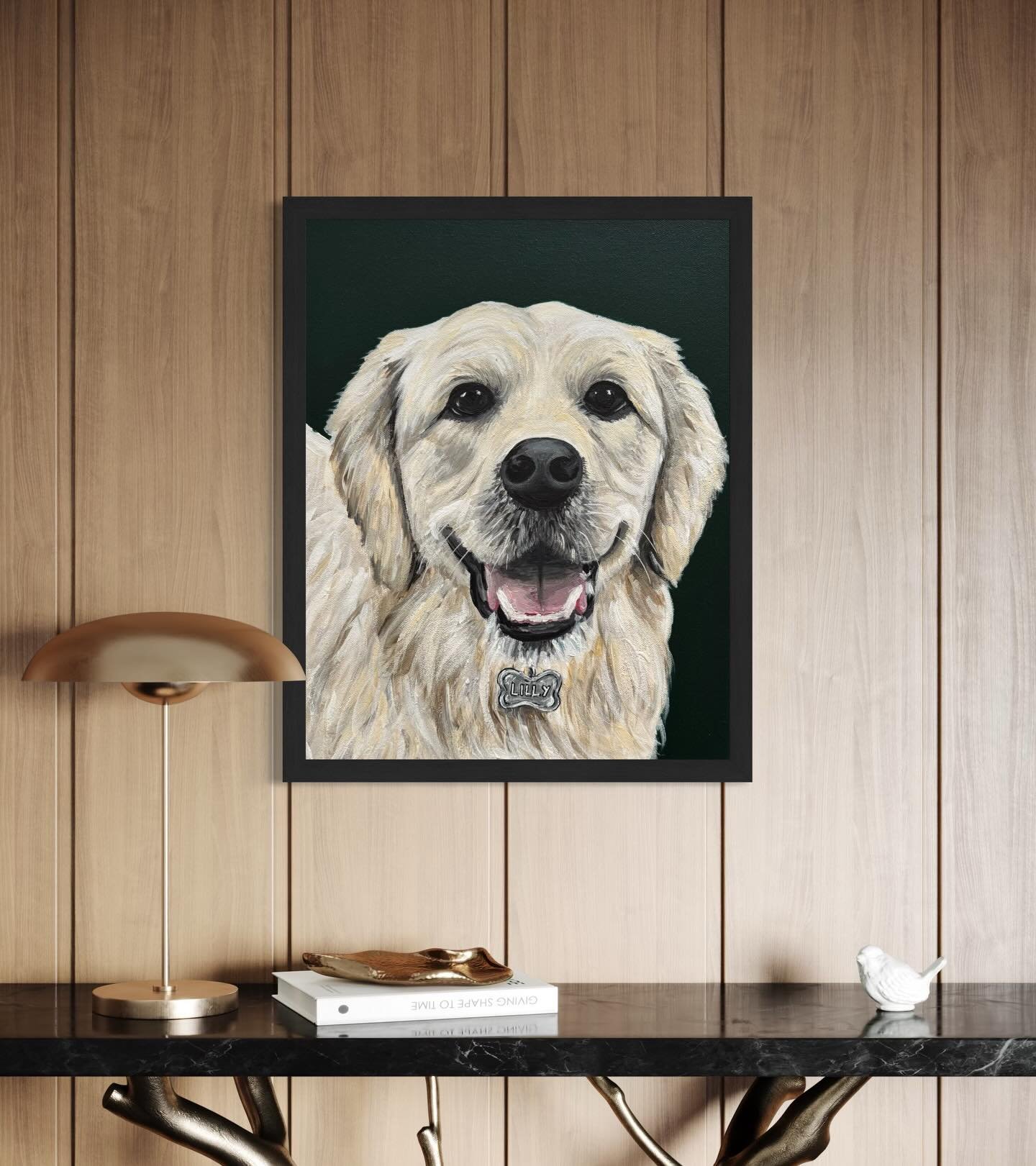 Lilly 🐶

Acrylic on canvas.

If you&rsquo;d like a portrait of your fur baby you can order via my 🔗 in bio. And if you need another reason to celebrate your pet, 10% of every pet portrait is donated to Maggie&rsquo;s Rescue to help cats and dogs in