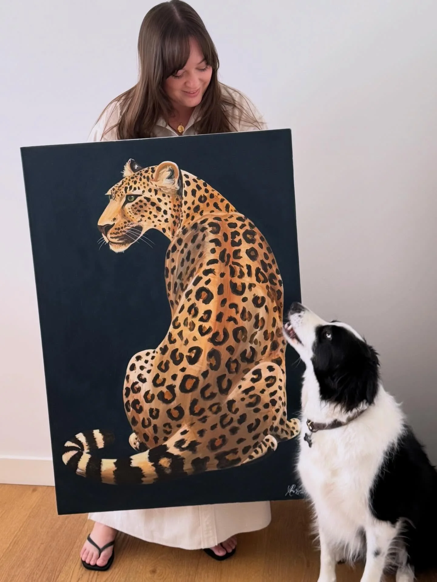 One of my goals for this year was to create more original pieces so this is my first piece of 2026 🙌

Excited to share it will be for sale very soon! 🐆❤️

#leopardart #leopardpainting #sydneyart #animalart #australianartist