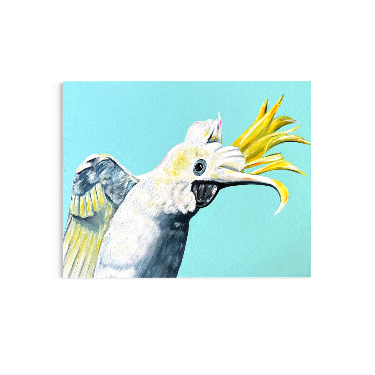 The Cockatoo (acrylic on canvas)