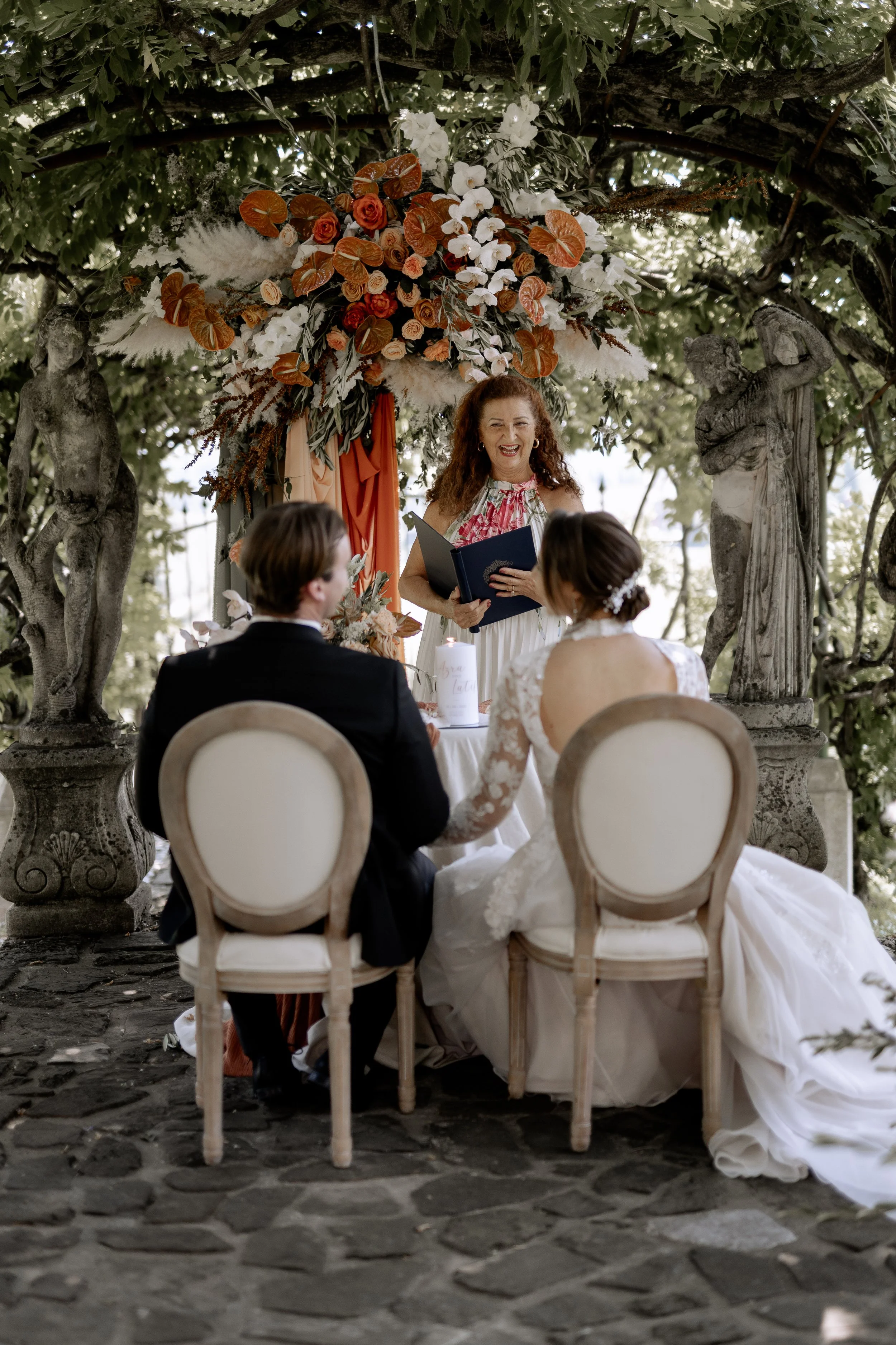 Freie Trauung mit freier Rednerin Ulrike Adler-Wiegele -Destination Wedding-Italien