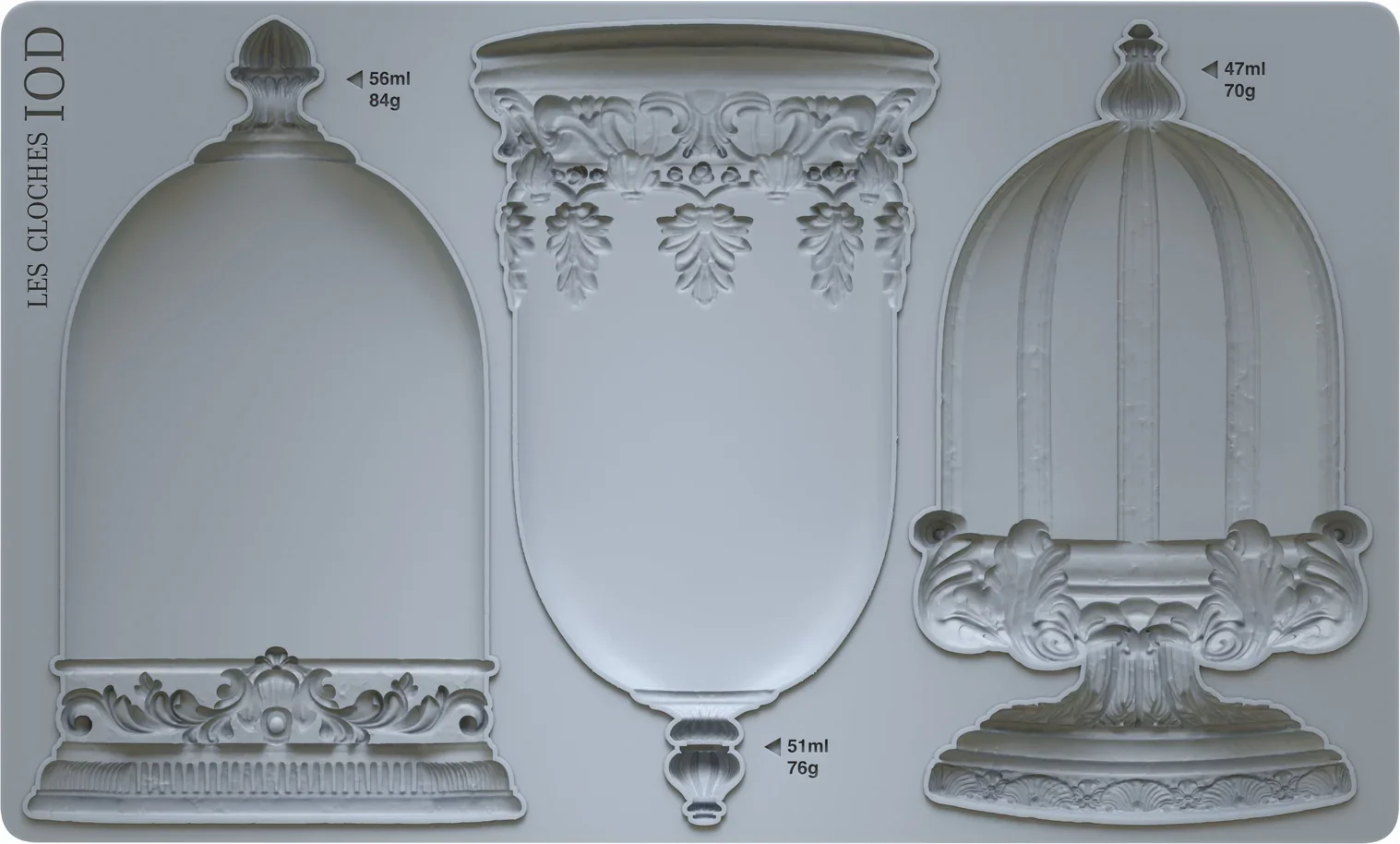 Les Cloches Mould by IOD - Iron Orchid Designs