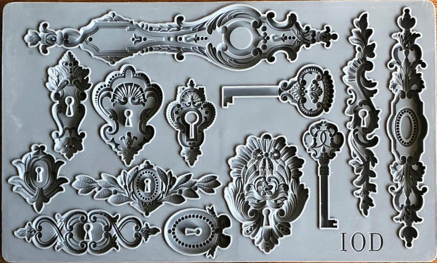 Lock and Key Mould by IOD - Iron Orchid Designs
