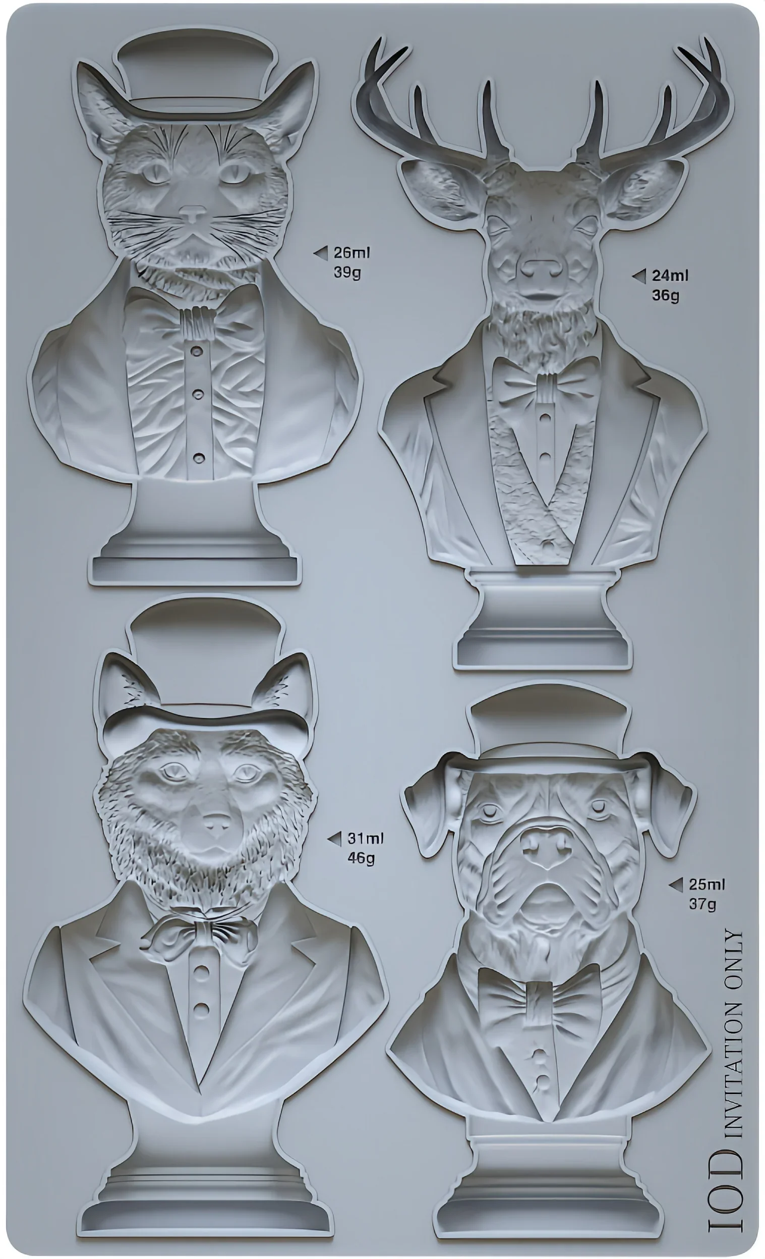 Invitation Only Mould by IOD - Iron Orchid Designs