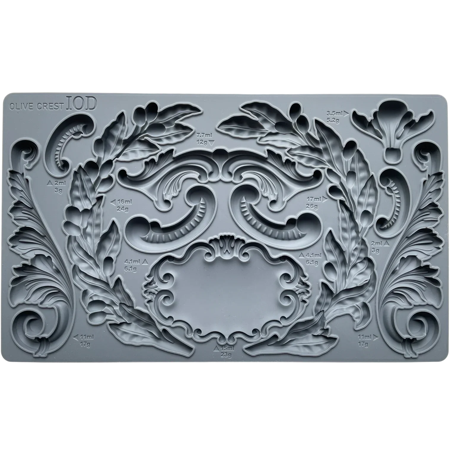 Olive Crest Mould by IOD - Iron Orchid Designs