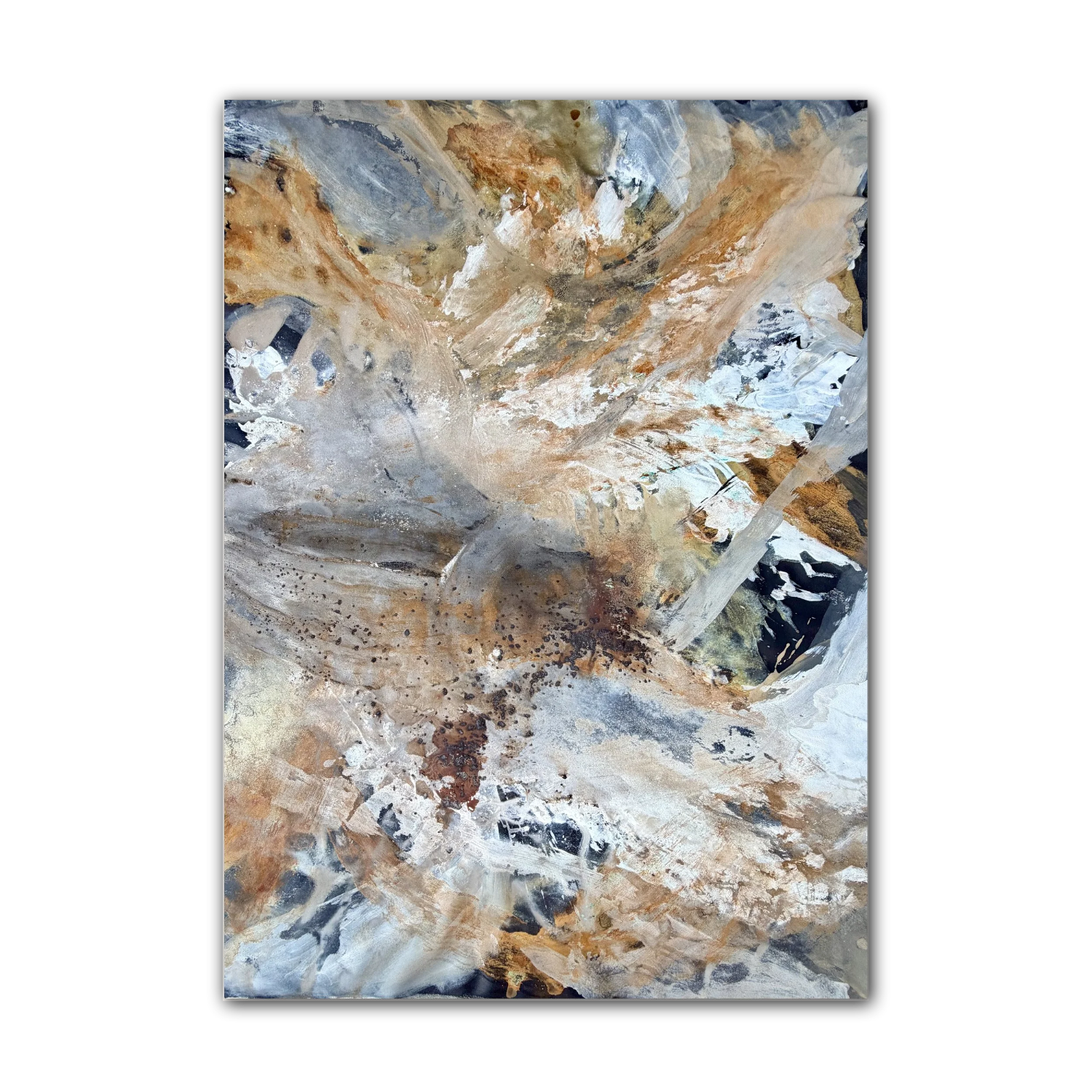 Ashes Into Light 175x120x4 cm