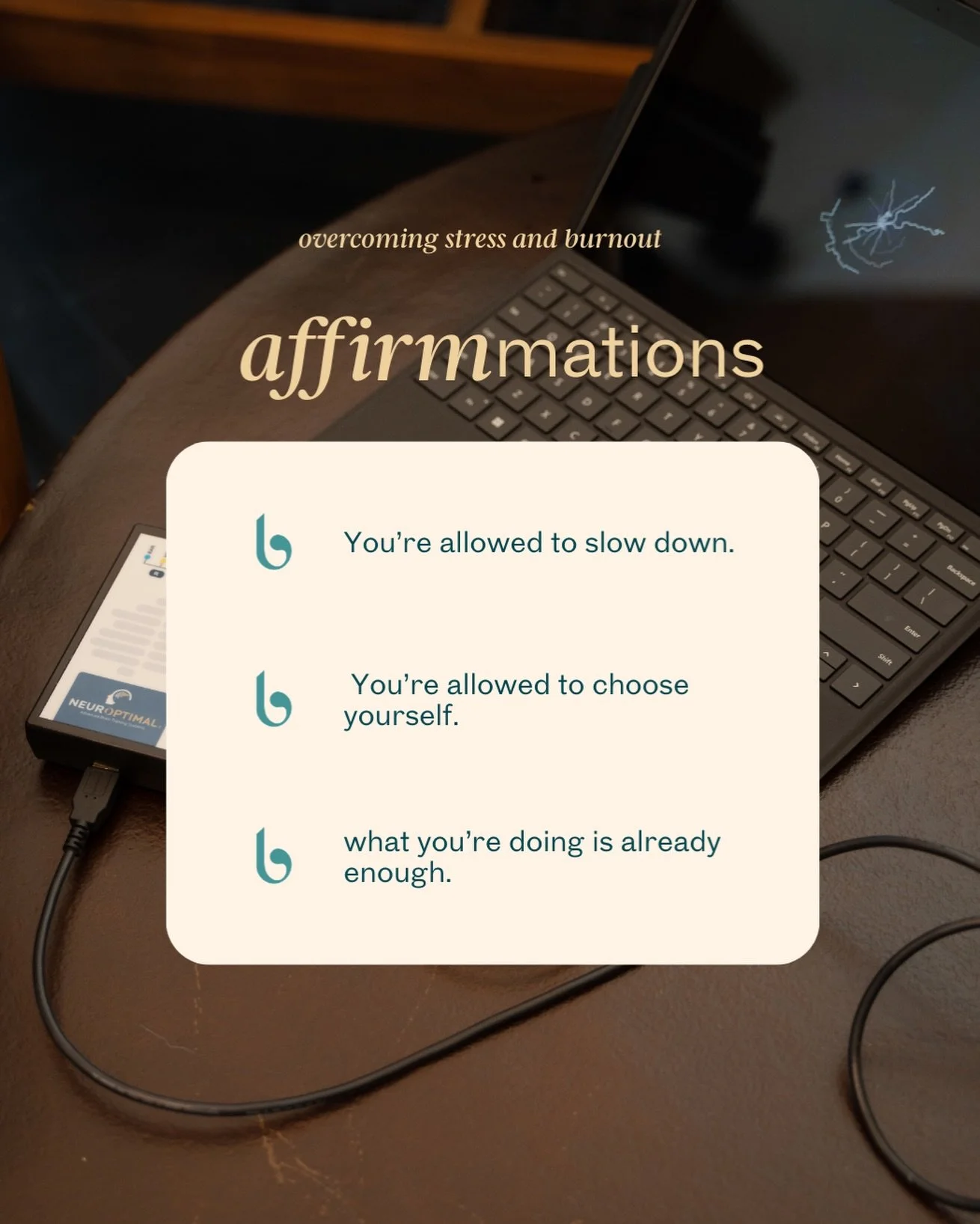 When everything lives in your head, it&rsquo;s easy to feel overwhelmed. Stress builds, burnout creeps in, and suddenly even the smallest tasks feel difficult.

Start by getting things out of your mind and onto paper. Seeing your thoughts in front of