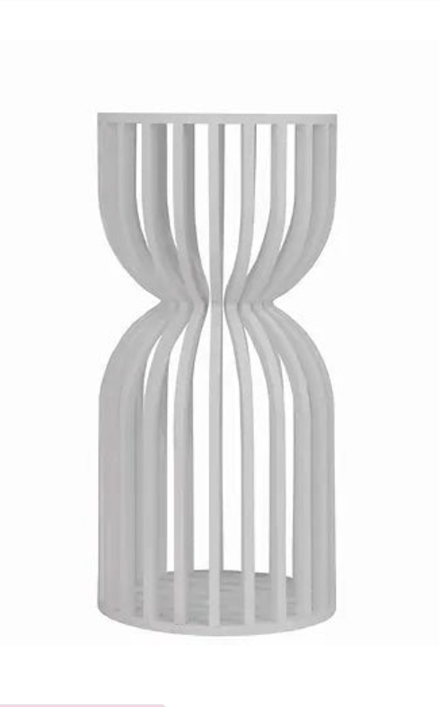 Slatted Plinth - White