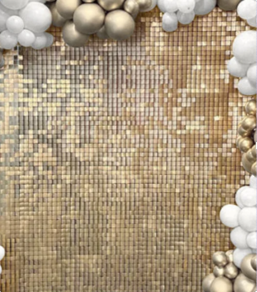 Shimmer Wall - Light Gold
