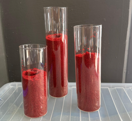 Sand Wax Candles