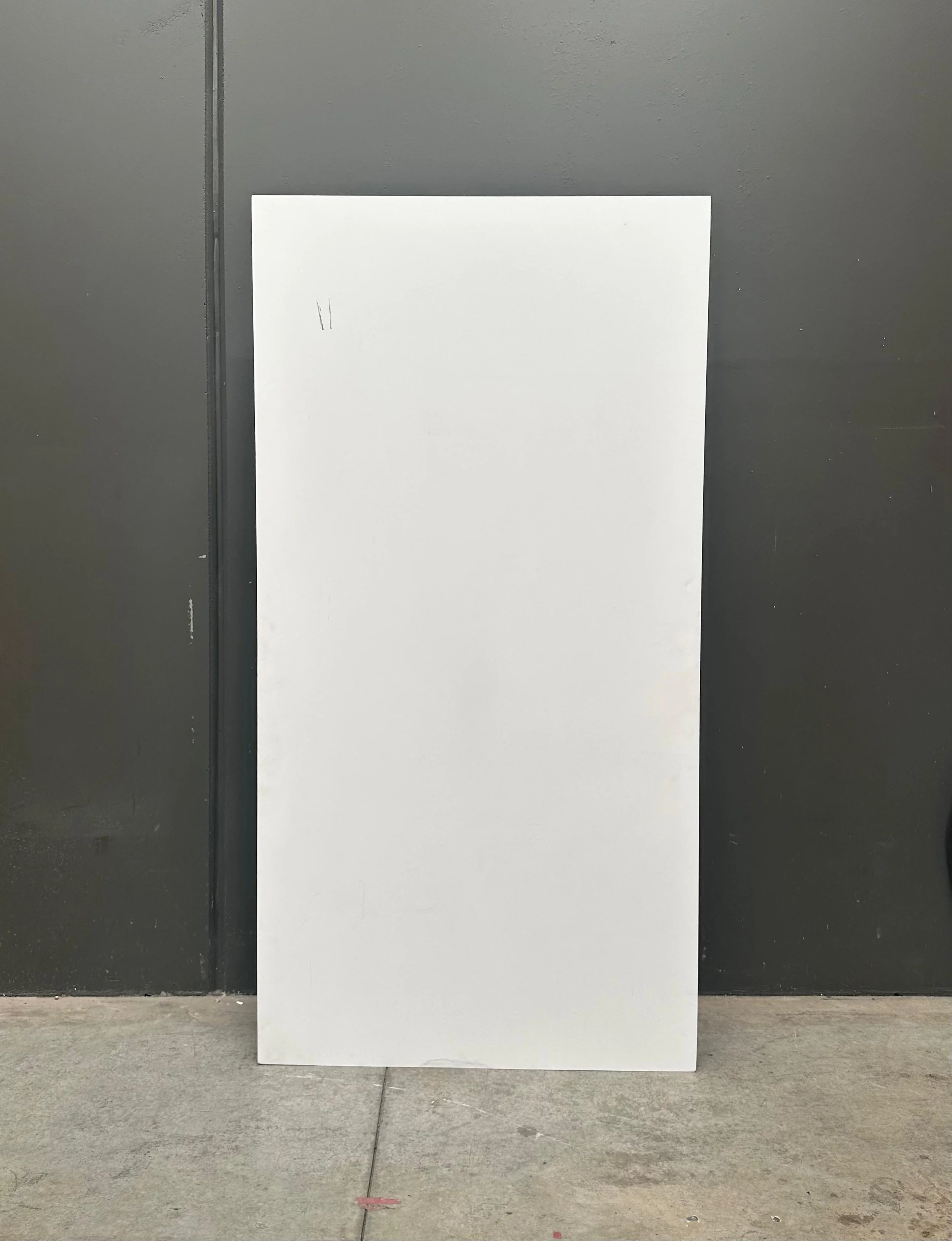 2D Rectangle Board - White or White Slatted