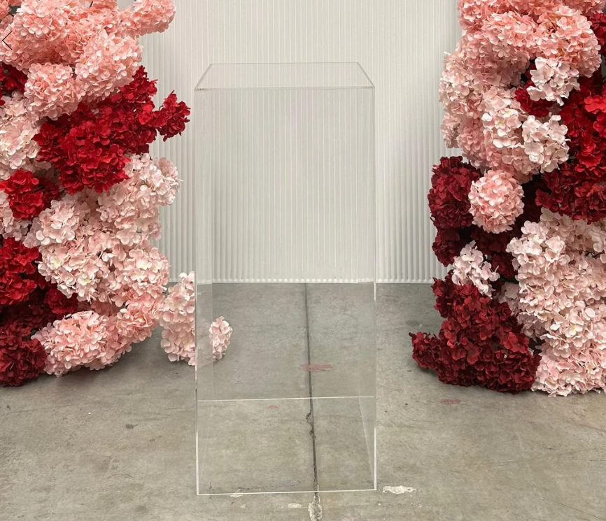 Square Plinth - Clear Acrylic
