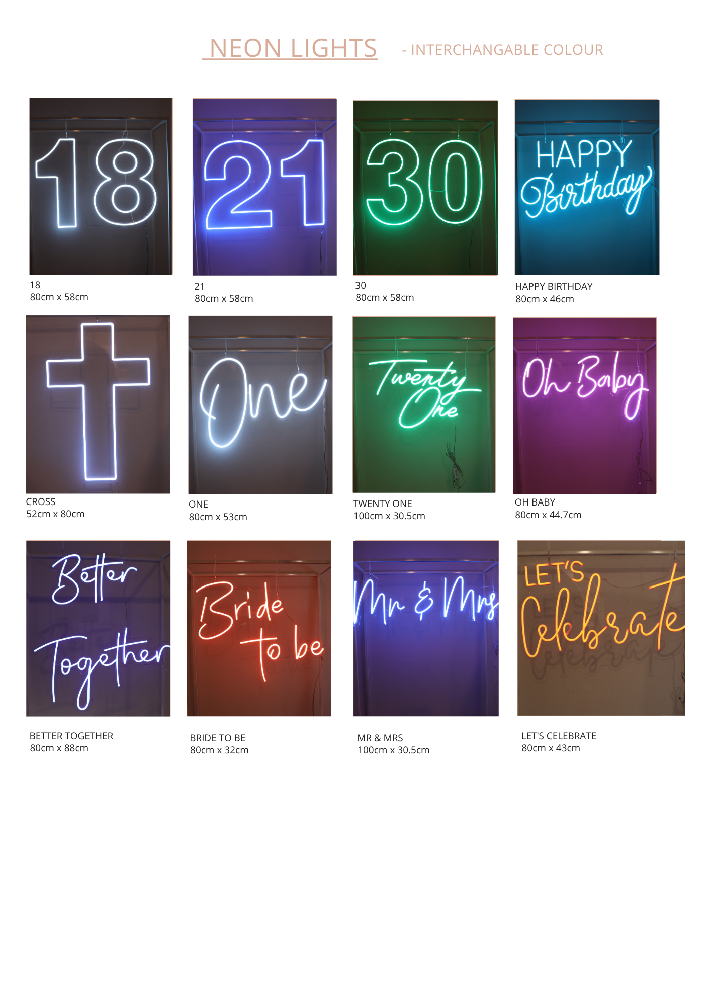 Neon Lights