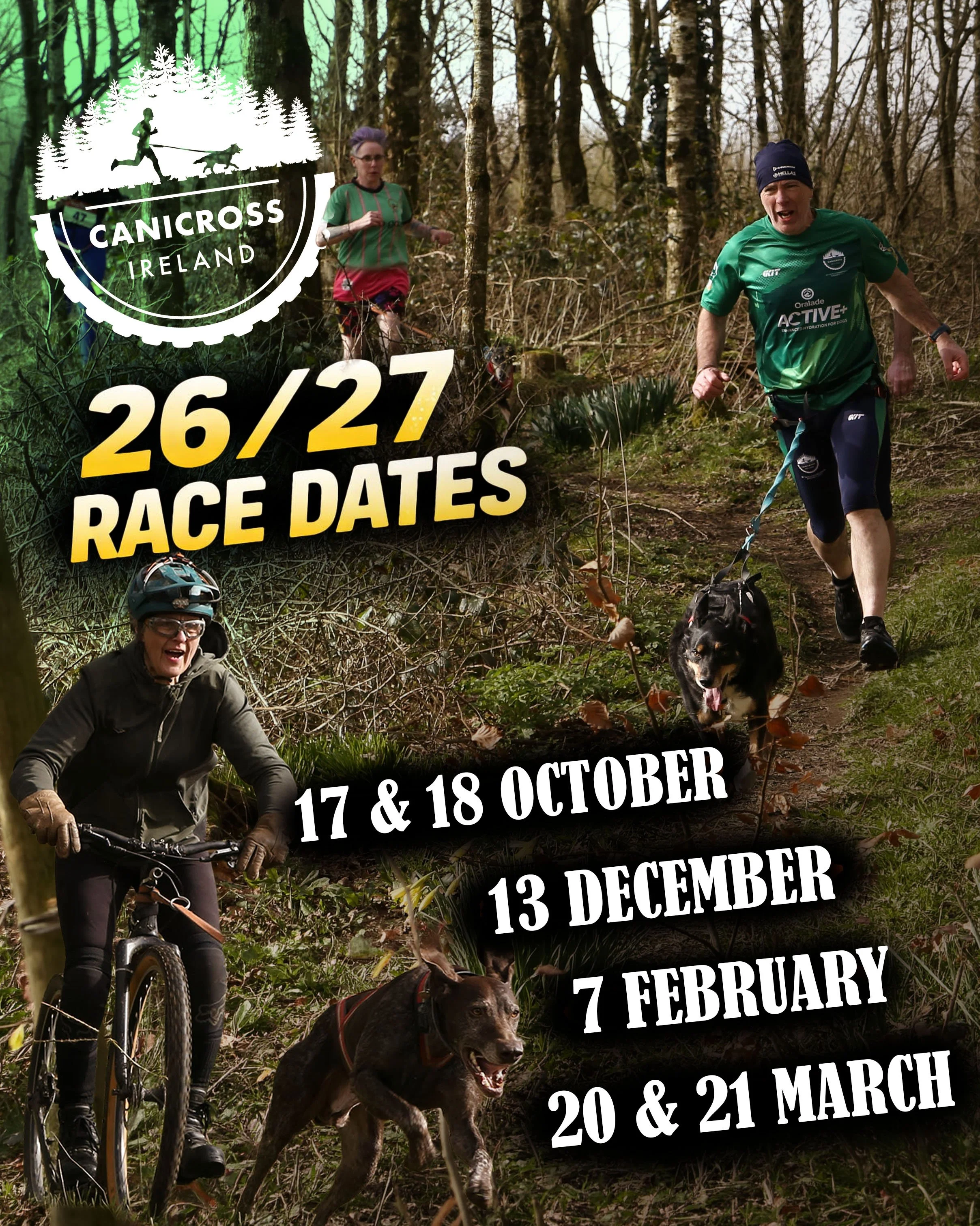 Welcome to the 26/27 Canicross Ireland Season