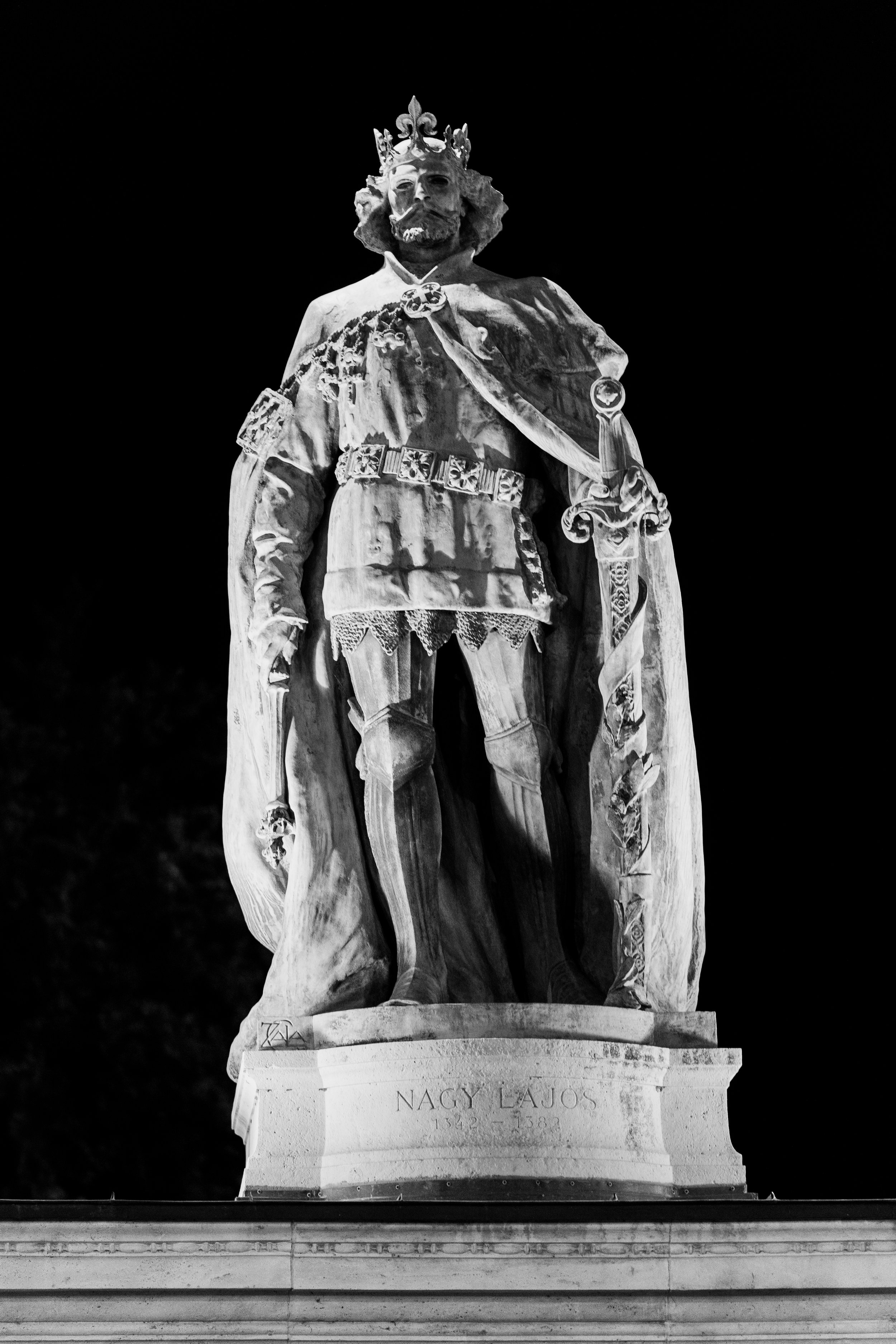 Louis I of Hungary, Heroes' Square, Budapest