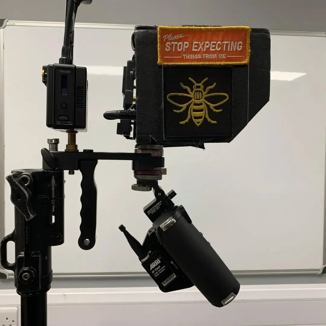 C9 Handheld Bracket out and about.