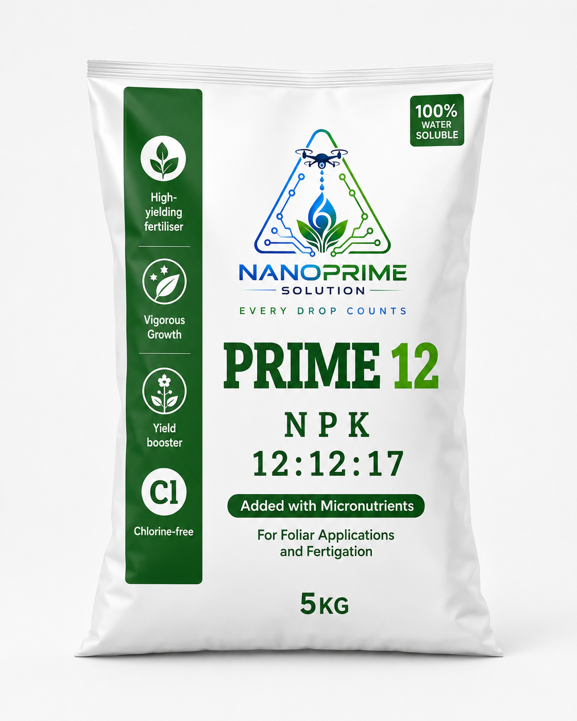 Prime 12 (NPK 12:12:17 | Ionic Technology)