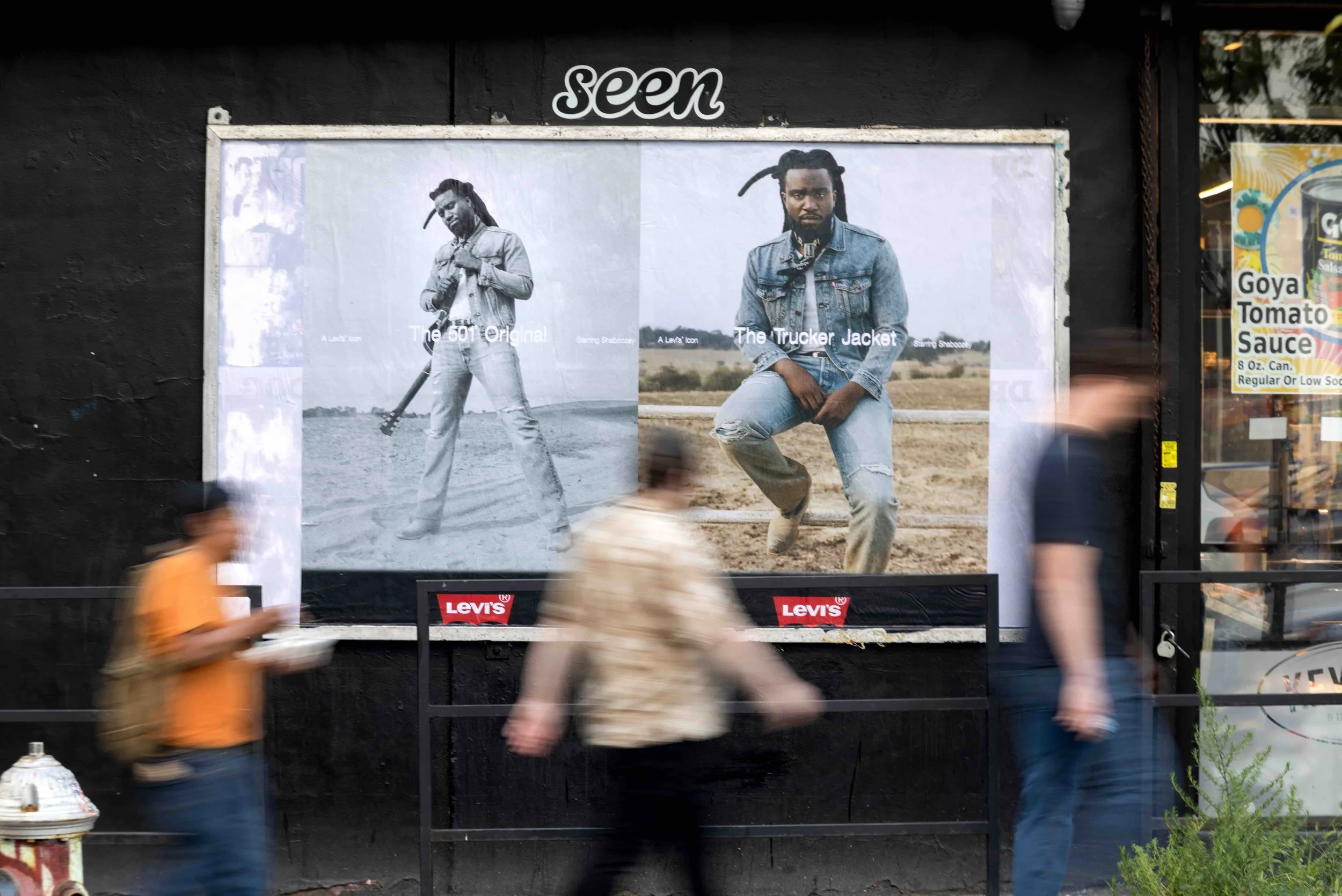 Levi Icon Wild Posting Seen Media NYC