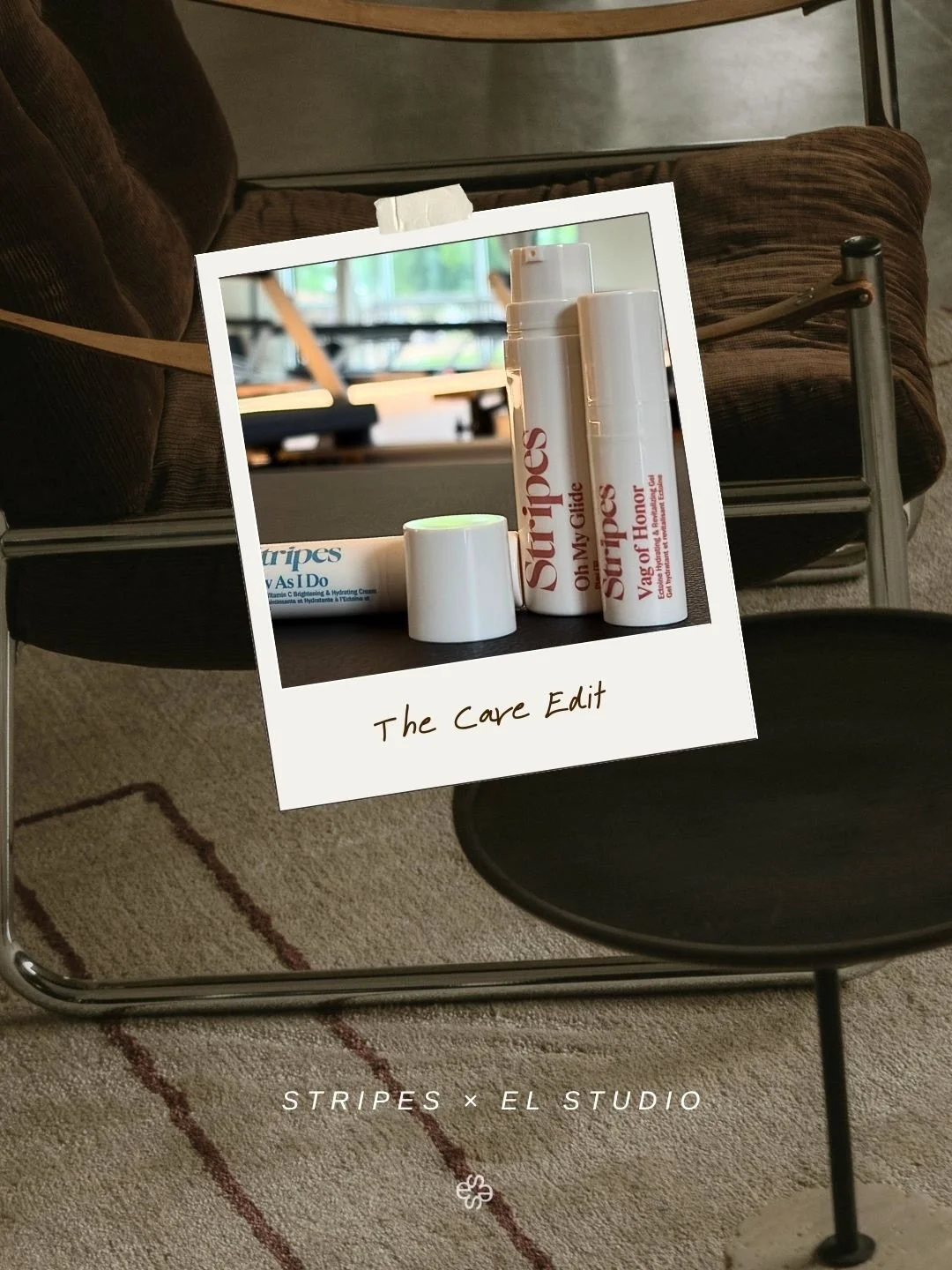 The Care Edit 

Stripes Beauty x El Studio Weekend Takeover 
Thursday - Sunday 

In honor of Vulva Appreciation Day. 
We&rsquo;re making space for care, awareness, and conversation around the parts we don&rsquo;t always talk about. 

A small gift pos
