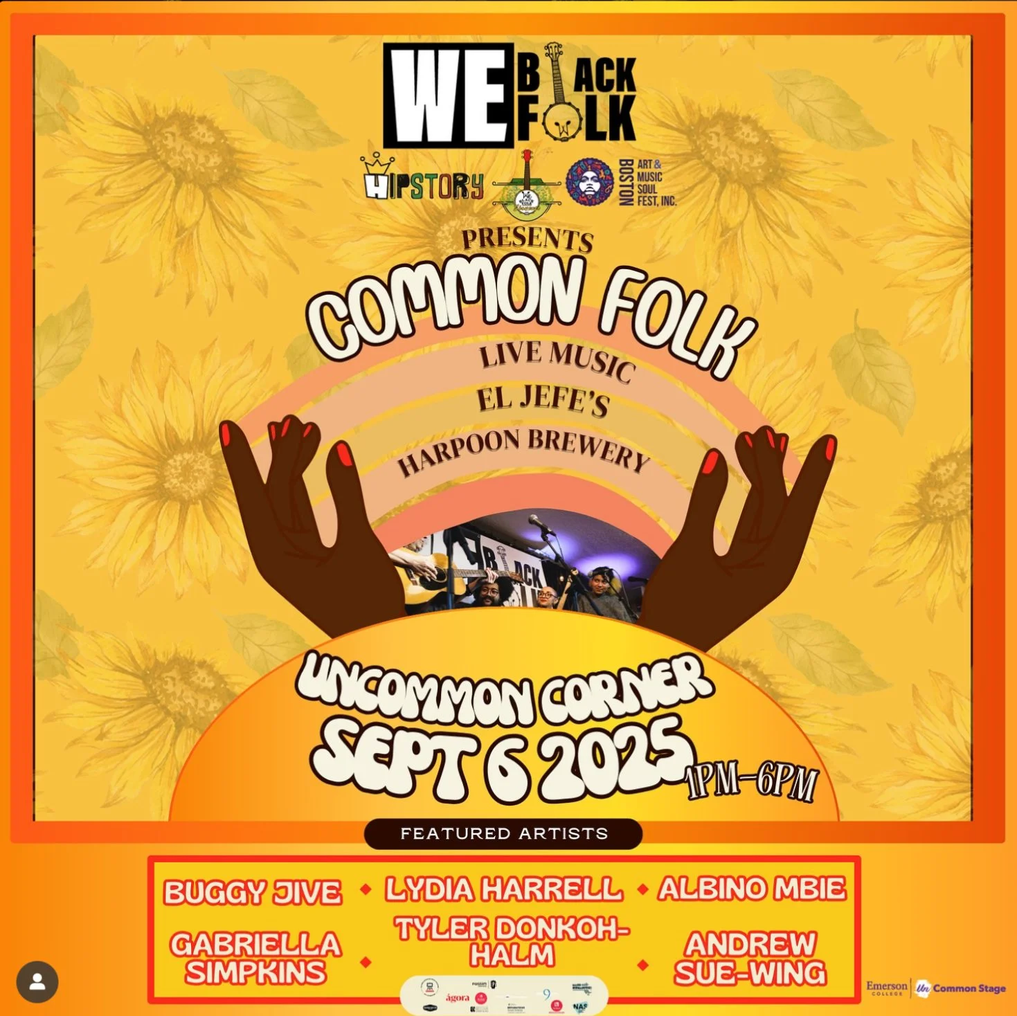 We Black Folk presents “Common Folk” on Boston Common