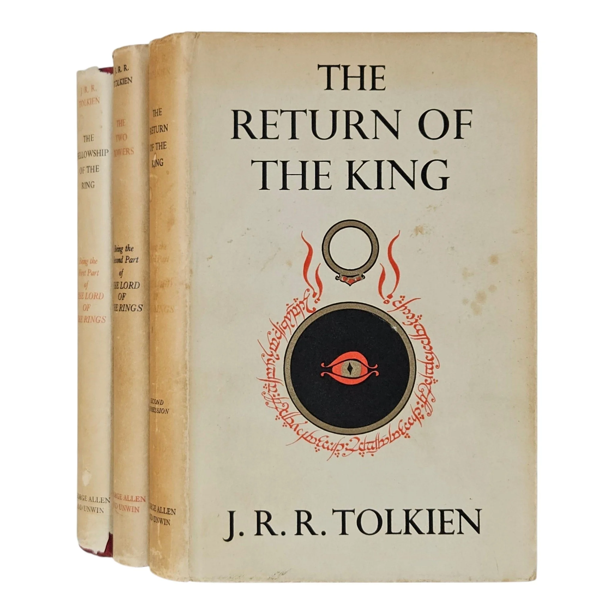 The Lord of the Rings | Tolkien, J.R.R. | 1955, 3rd / 3rd / 2nd impression, in dust jackets...