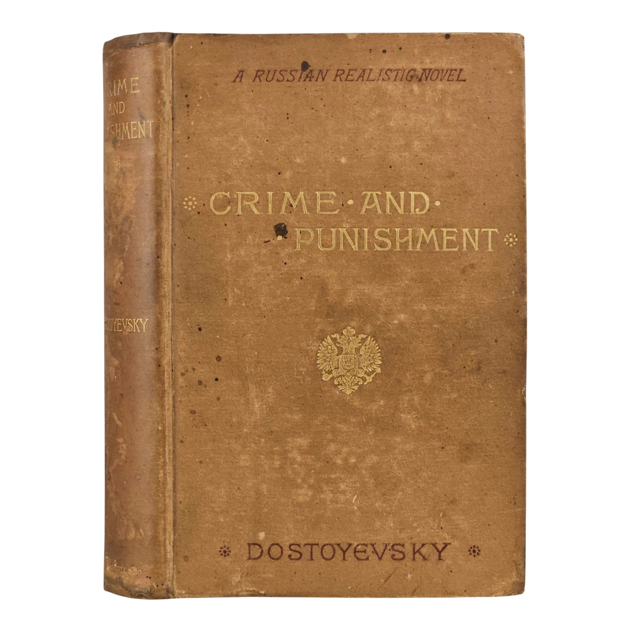 Crime and Punishment | Dostoevsky, Fyodor | 1886, 1st/1st American edition...