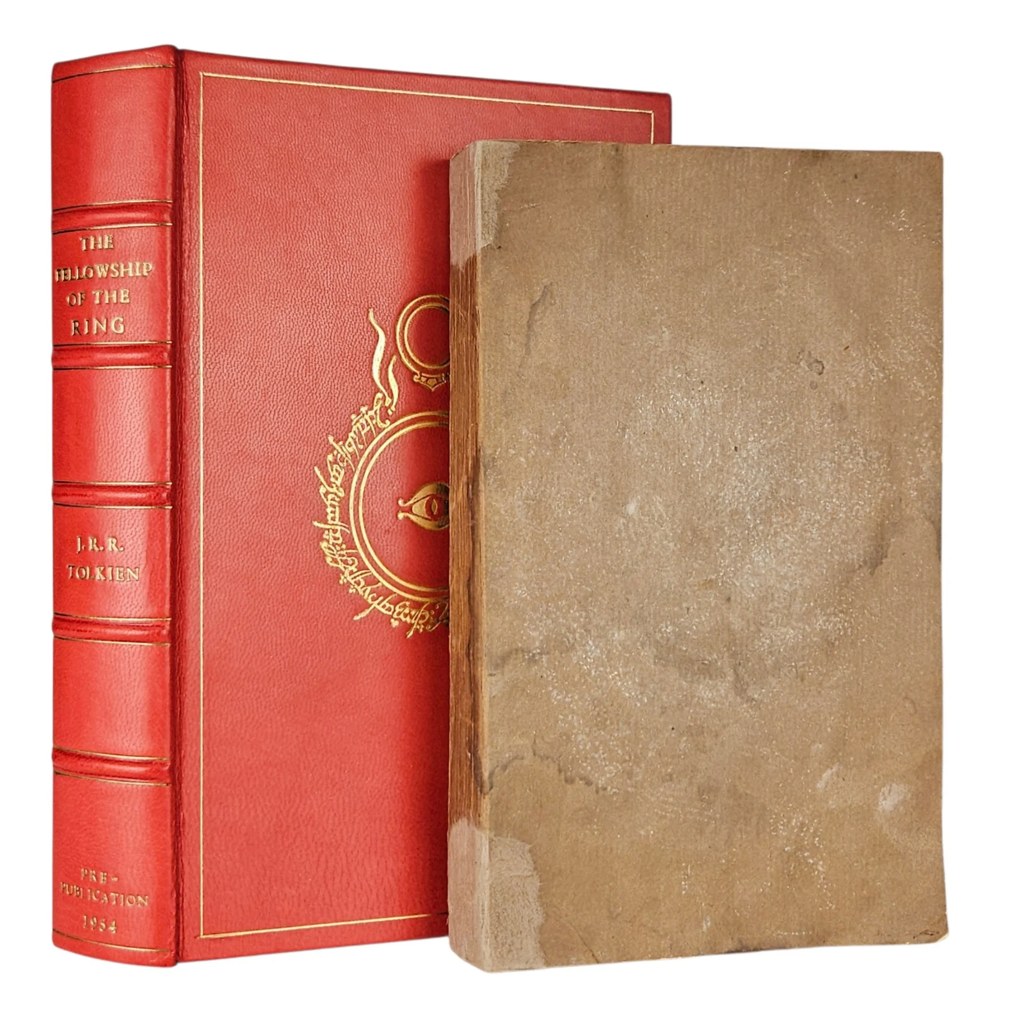 The Fellowship of the Ring | Tolkien, J.R.R. | 1954, pre-publication copy of the first British edition, one of just twenty bound in wrappers...