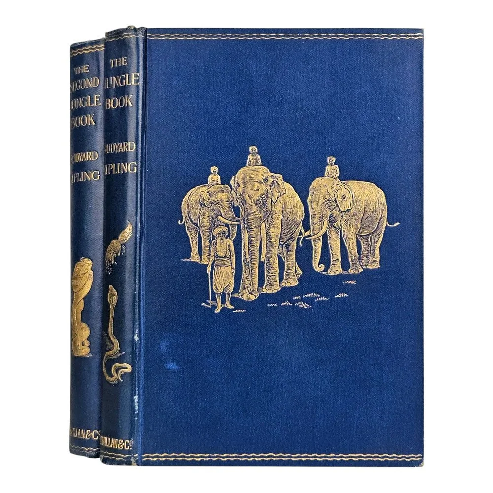 The Jungle Book (I & II) |  Kipling, Rudyard | 1894 & 1895, 1st/1st of each volume...
