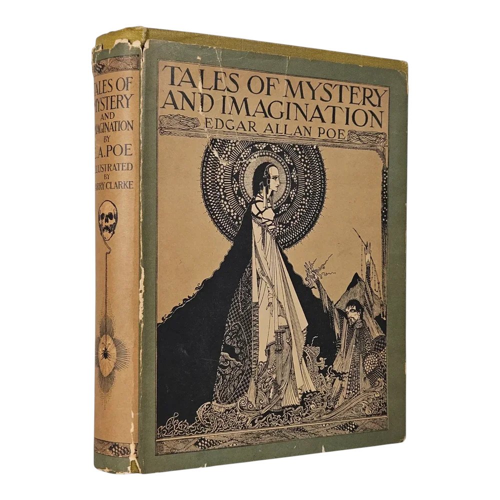 Tales Of Mystery and Imagination | Poe, Edgar Allan | 1919, 1st edition of Harry Clarke's illustrations, in the very scarce dust jacket...