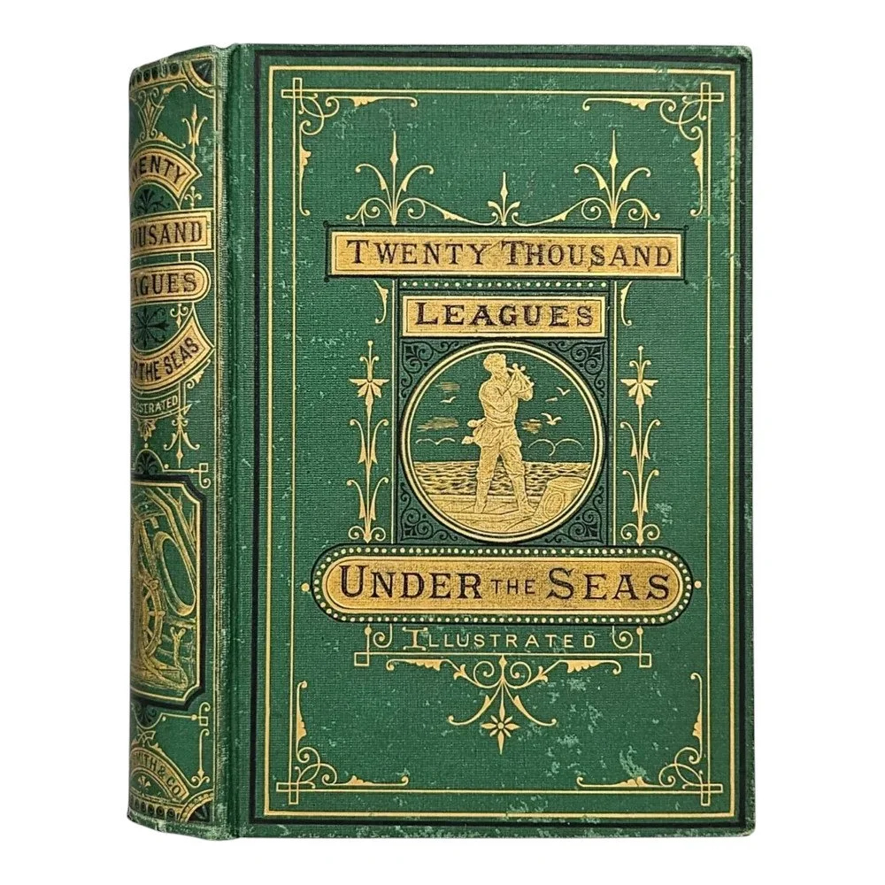 Twenty Thousand Leagues Under the Seas | Verne, Jules | 1873, 1st Geo M. Smith edition (2nd American edition overall)...