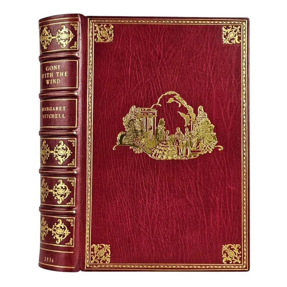 Gone With the Wind | Mitchell, Margaret | 1936, 1st/1st, fine binding by Asprey of London...