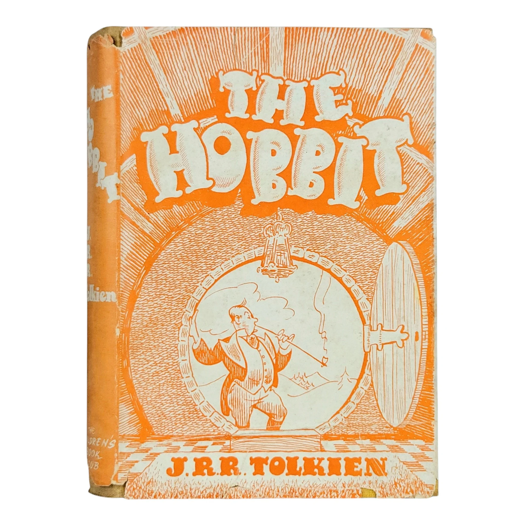 The Hobbit, or There and Back Again | Tolkien, J.R.R. | 1942, Children's Book Club edition, in the very scarce dust jacket...